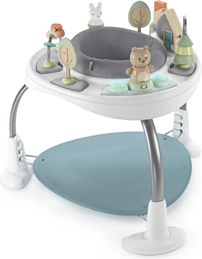 Ingenuity Spring & Sprout 2-in-1 Activity Center and Table for Children 6–24 Months