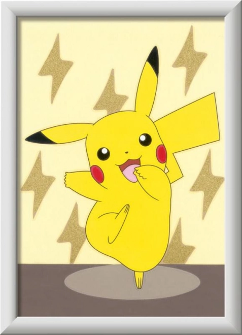 CreArt värvimine numbrite järgi – Pokémon Pikachu