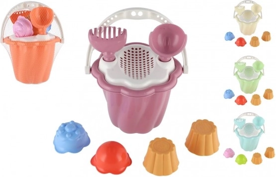 Plastic Sand Set with Bucket and Tools
