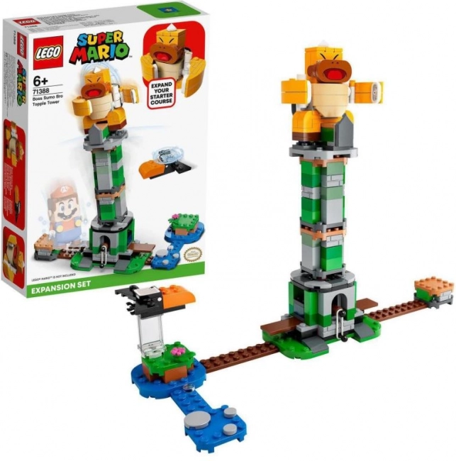 LEGO® Super Mario™ 71388 Boss Sumo Bro ja kukkuv torn – laienduskomplekt