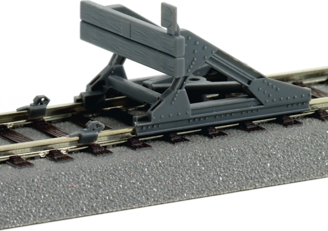Roco H0 track bumper with two brake shoes