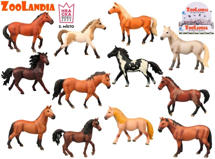 Zoolandia plastist hobune 14 cm – 12 liiki