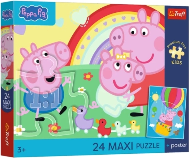 Laste pusle Maxi PremPlus Kids „Świnkowe dni” - 1 tk