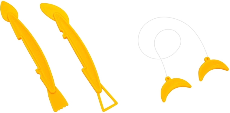 Tools and string for easy work with clay