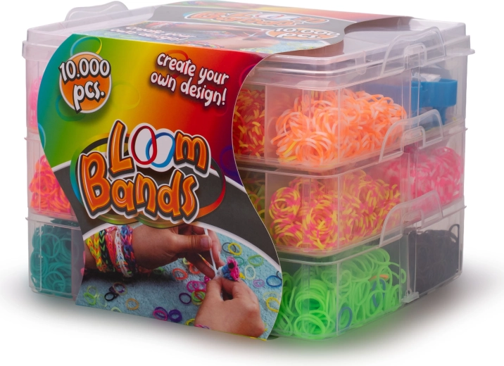 Rubber Band Bracelet Weaving Kit – 10,000 pcs