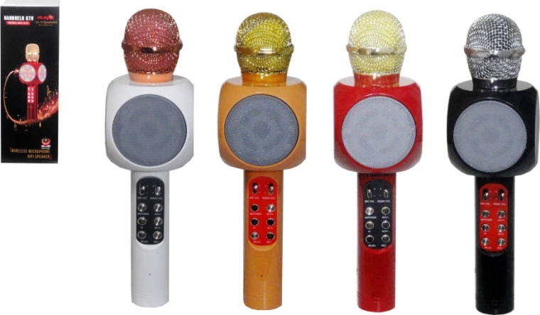 Bluetooth laste mikrofon valguse ja heliga – 1 tk