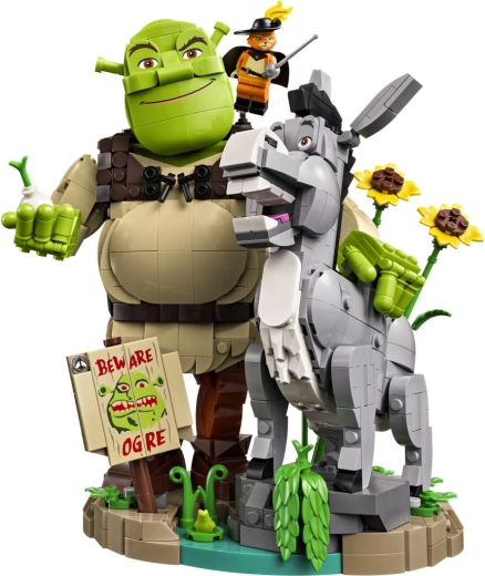 Filmist Shrek pärit ikooniline tegelaste trio