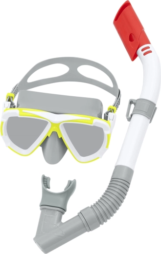 Comfortable breathing with the snorkel