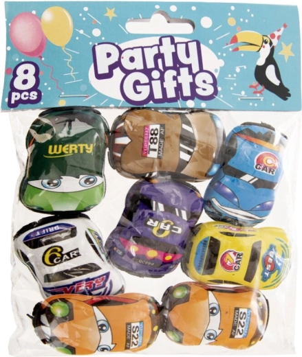 Set of kids toy cars mix, 8 pcs, 5.5 cm