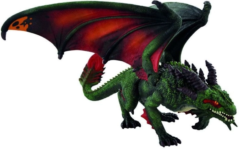 Bullyland Forest Dragon Fafnir figurine