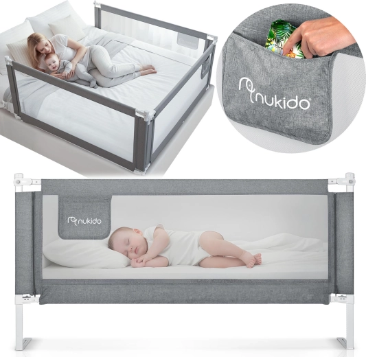 Nukido voodipiire turvapiire 200 cm, hall