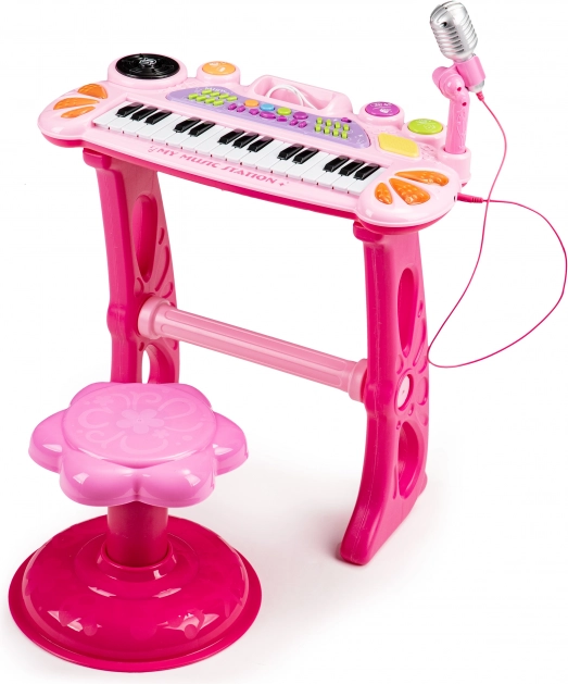 Klaviatuur mikrofoni ja MP3-ga