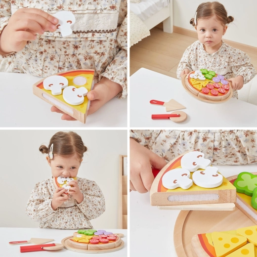 Colorful ingredients and easy handling