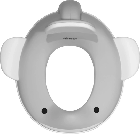 Safer sitting on a standard toilet