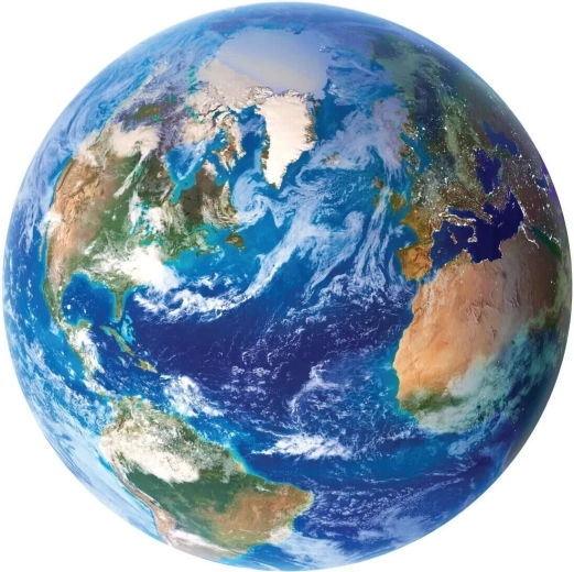 Round Puzzle Planet Earth 570 Pieces