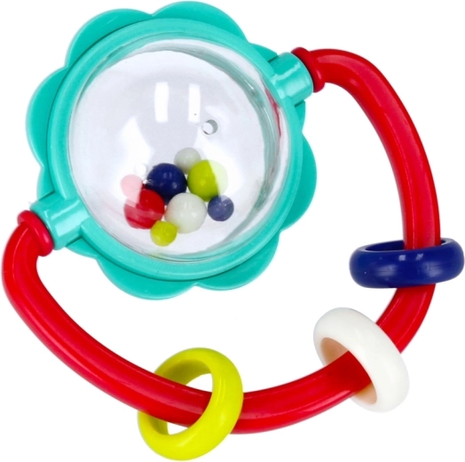 Rattling beads for sensory play