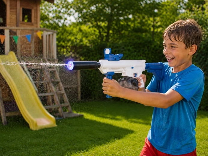 Automatic spraying without pumping