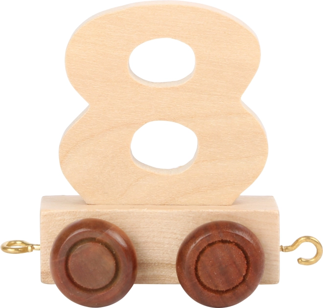 Puidust rongiraja vagun number 8