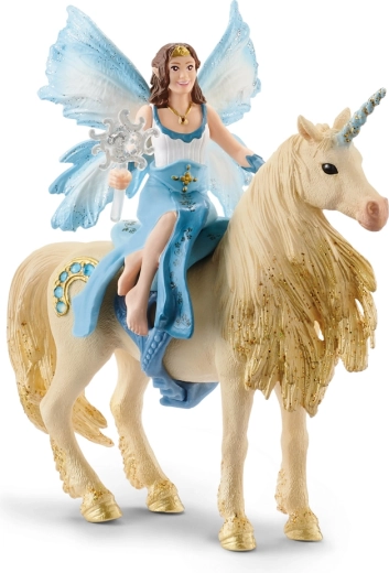 Schleich Bayala printsess Eyela kuldse ükssarvikuga