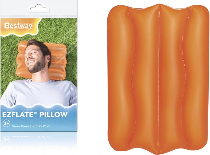 Täispuhutav padi Bestway oranž 38 x 25 cm