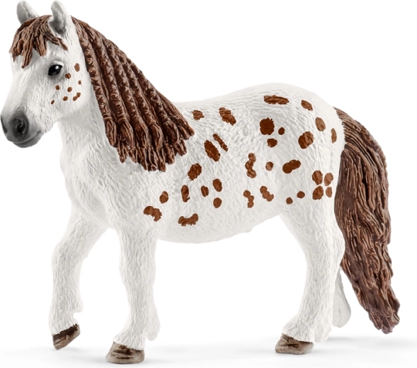 Shetlandi poni Spotty läbimõeldud detailidega