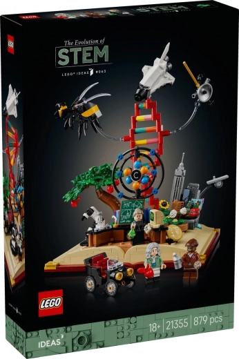 LEGO Ideas 21355 Loodusteaduste evolutsioon – kollektsionääride mudel täiskasvanutele