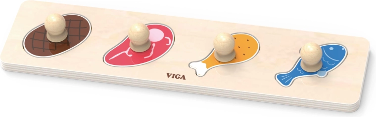 Viga esimesed nuppudega sisestuspuzzled – toit