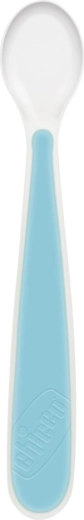 Chicco silicone spoons 2 pcs blue 6m+