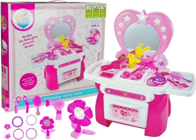 Children's Vanity with Beauty Accessories