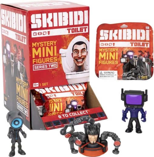 Skibidi Toilet müsteeriumiminifiguurid, seeria 2