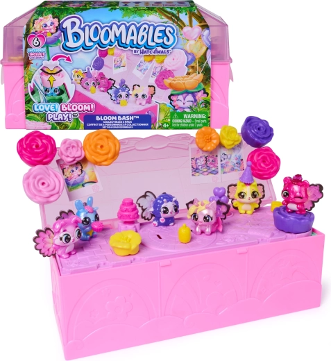 Hatchimals Bloomables Bloom Bash 6 figuuri ja tarvikutega komplekt