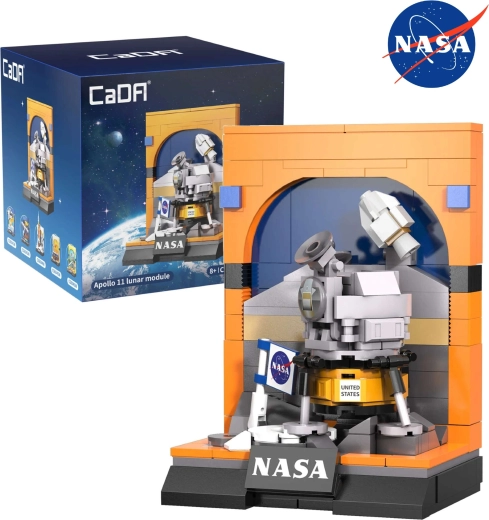 CaDA NASA Construction Set – APOLLO 11 Lunar Module, 206 pieces