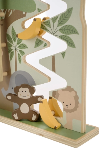 Durable wooden design with a jungle theme