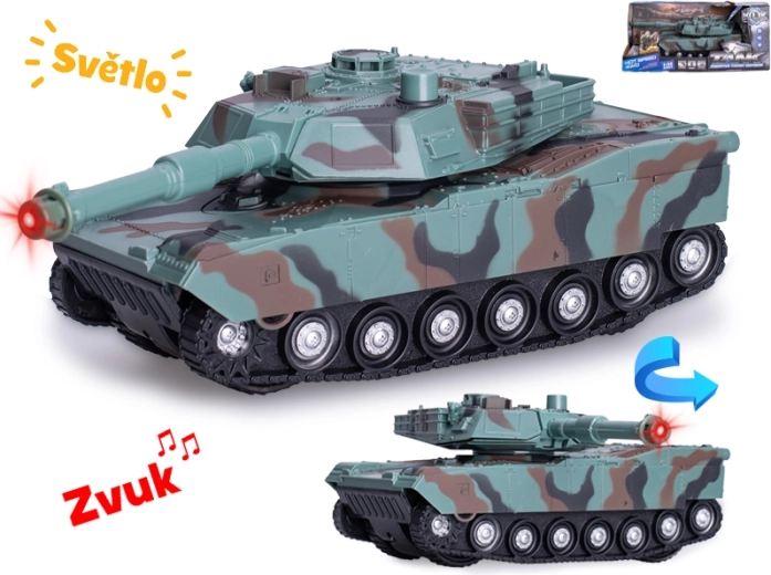 Tank 24 cm mõõtkavas 1:32 valgus- ja heliefektidega