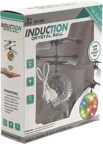 Hand-Controlled Flying Crystal Ball