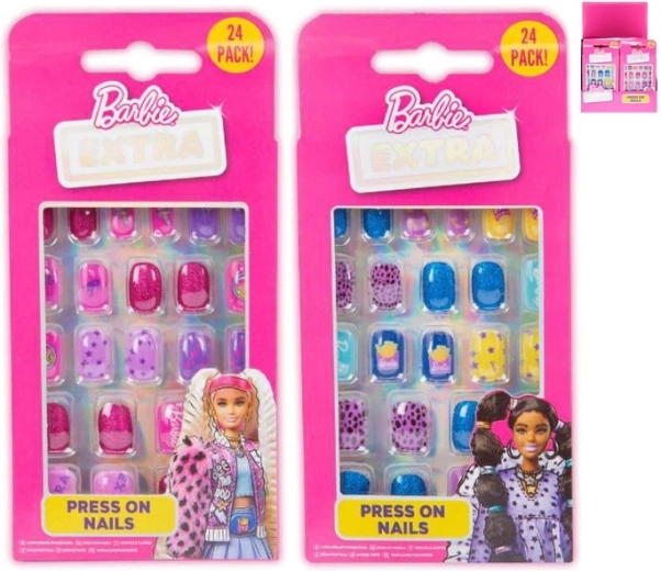 BARBIE laste kleebitavate küünte komplekt