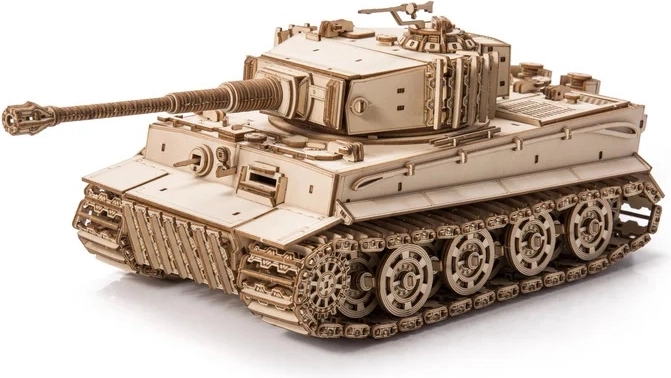 Tiger M1 detailne puidust tankimudel