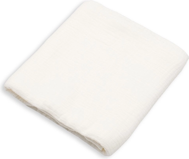 Musliinitekk NEW BABY, valge 60 × 60 cm