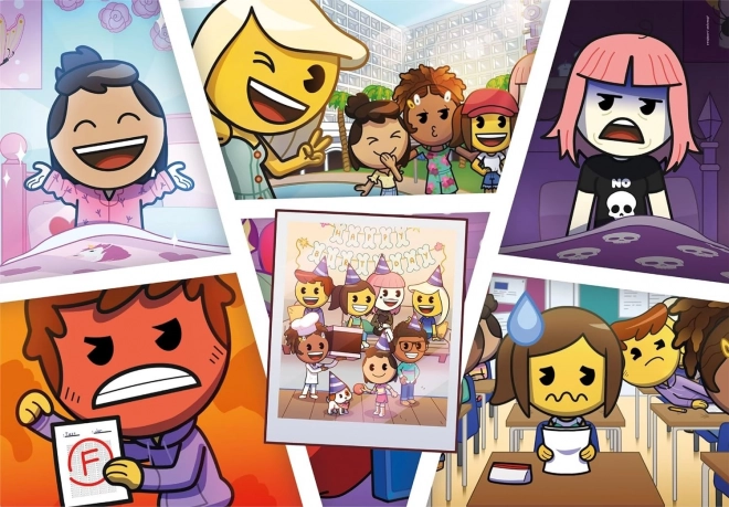 Clementoni Puzzle Emoji Town 180 Pieces