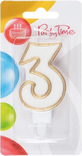 Sünnipäevaküünal number 3, kuldne