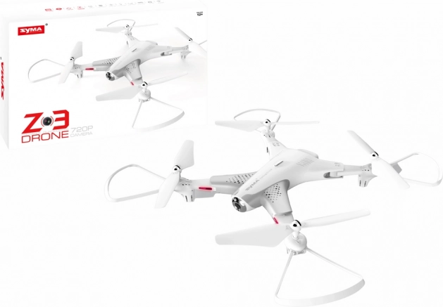 White Folding Drone with 720P Camera SYMA