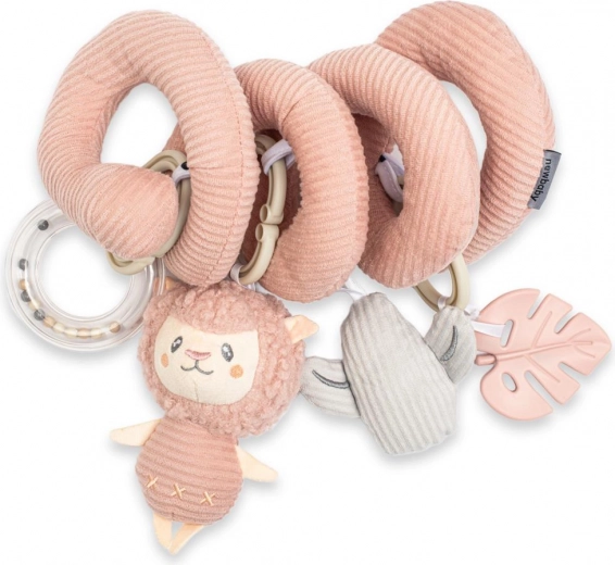 Spiraalne mänguasi võrevoodile NEW BABY Laama 23 cm