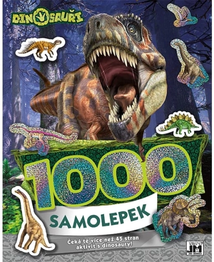 1000 kleebist tegevustega – dinosaurused