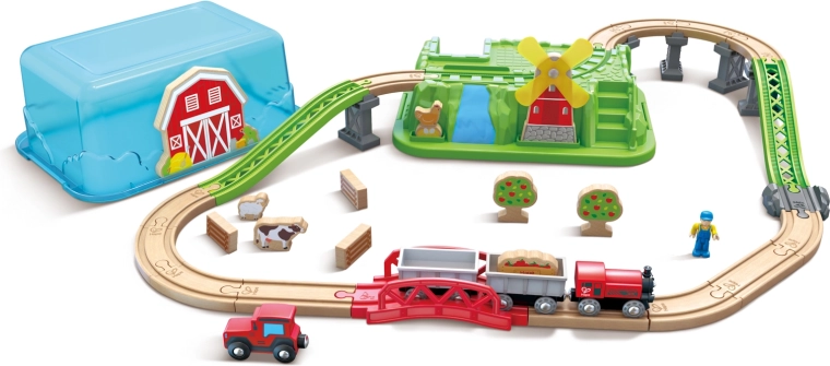 Train Track in a Box – Train in Nature