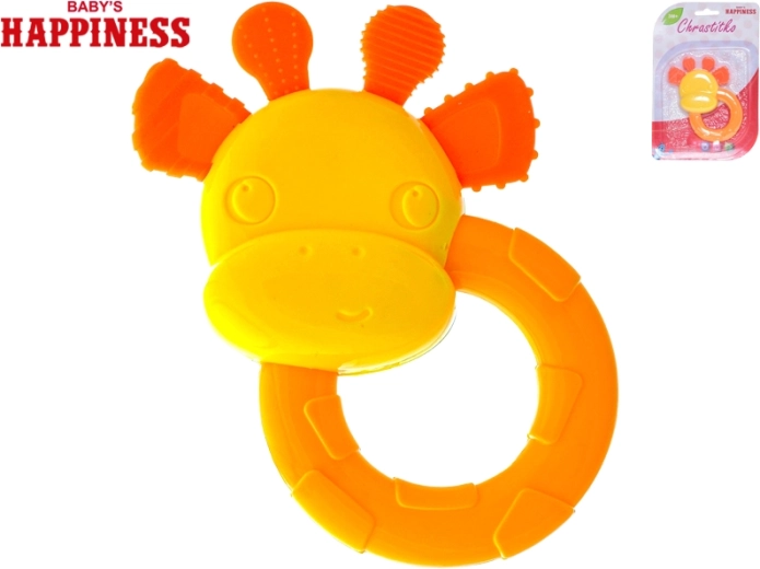 Rattle and Teether Giraffe 12 cm