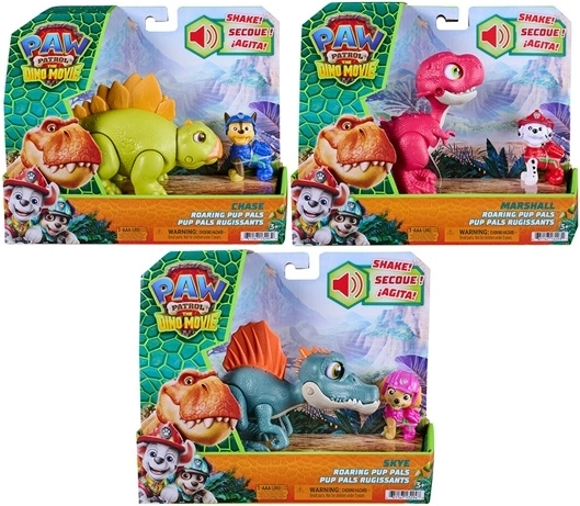 Spin Master Käpapatrulli filmi dinosaurus kujukesega, assortii - 1 tk