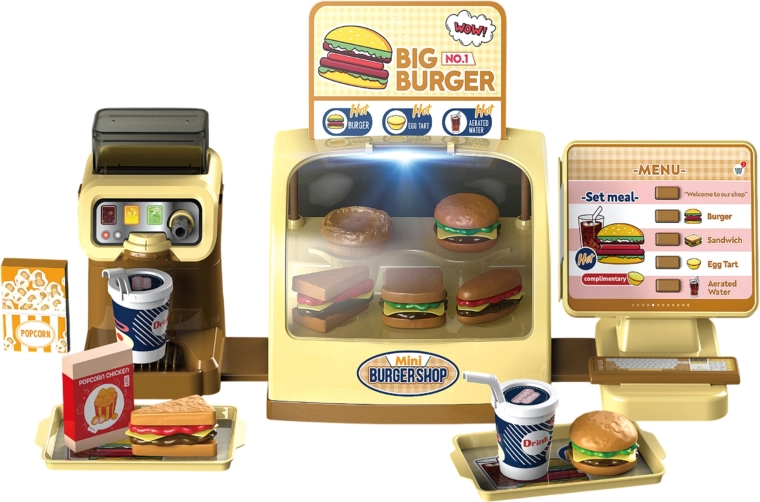 Woopie mini burgeripood Big Burger – laste kiirtoidukomplekt