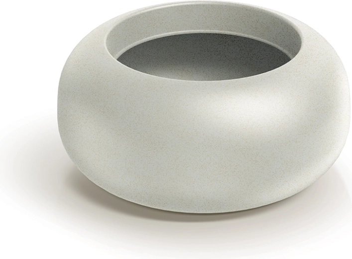 lillekauss Ulpho Bowl 48 cm – liivakarva, välis- ja sisetingimustesse sobiv lillepott