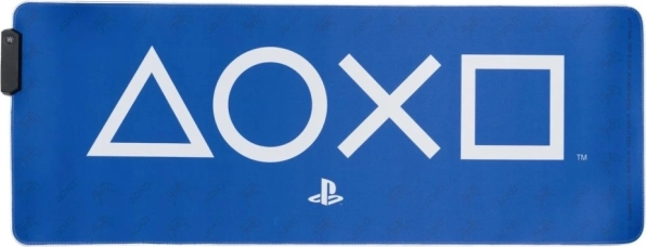 Helendava servaga mängumatt PlayStationi teemaga