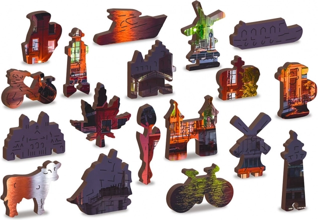 Uniquely shaped pieces